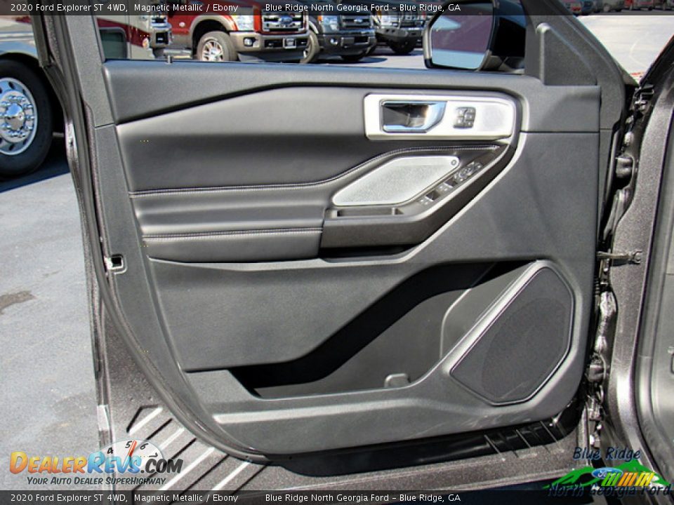 2020 Ford Explorer ST 4WD Magnetic Metallic / Ebony Photo #15