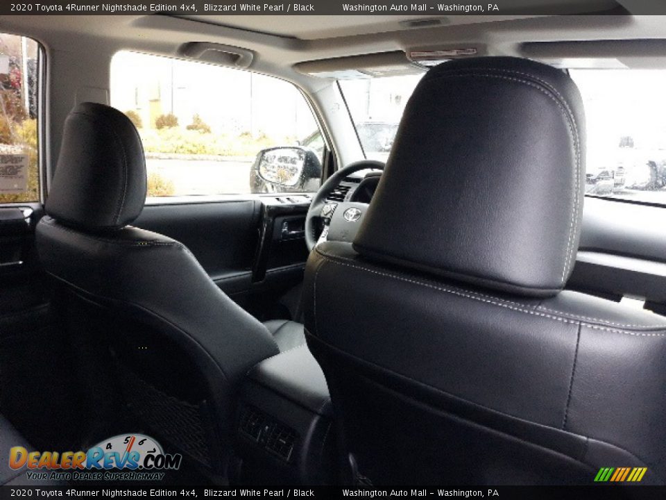 2020 Toyota 4Runner Nightshade Edition 4x4 Blizzard White Pearl / Black Photo #34