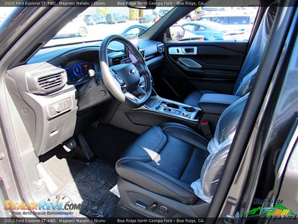 2020 Ford Explorer ST 4WD Magnetic Metallic / Ebony Photo #16