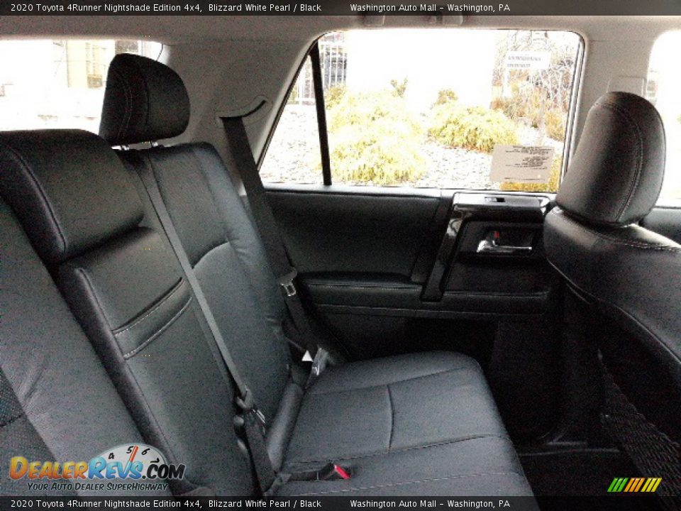 2020 Toyota 4Runner Nightshade Edition 4x4 Blizzard White Pearl / Black Photo #35