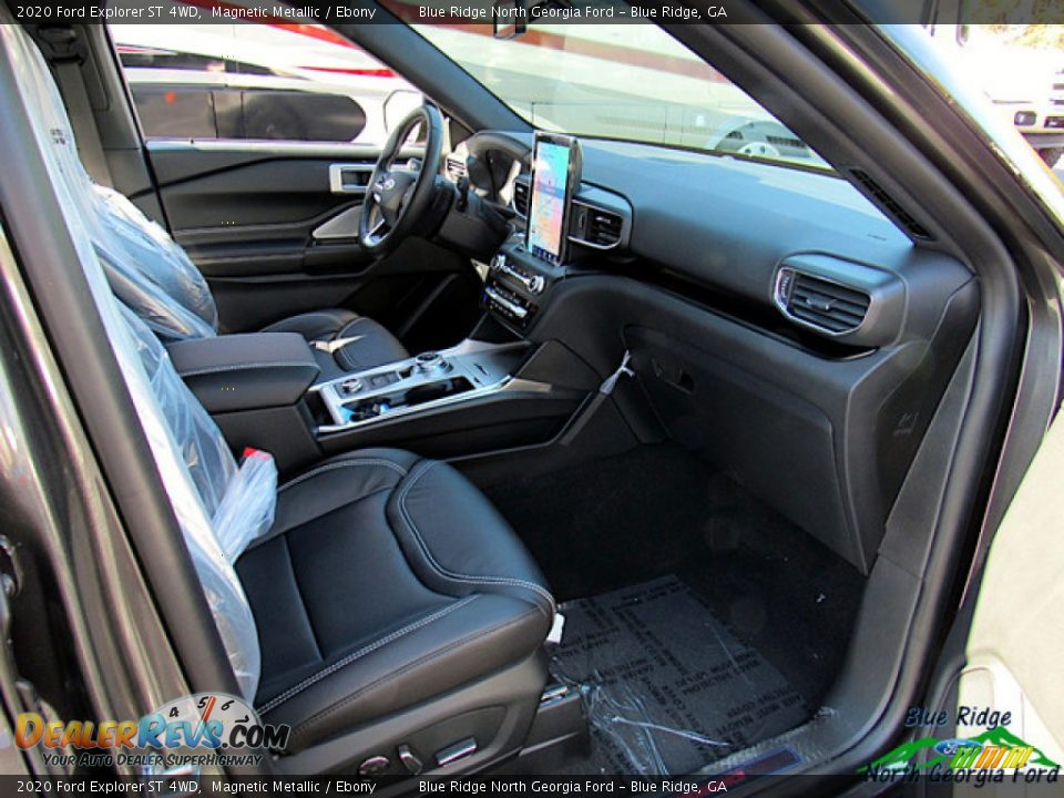 2020 Ford Explorer ST 4WD Magnetic Metallic / Ebony Photo #18