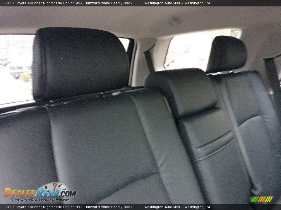 2020 Toyota 4Runner Nightshade Edition 4x4 Blizzard White Pearl / Black Photo #36