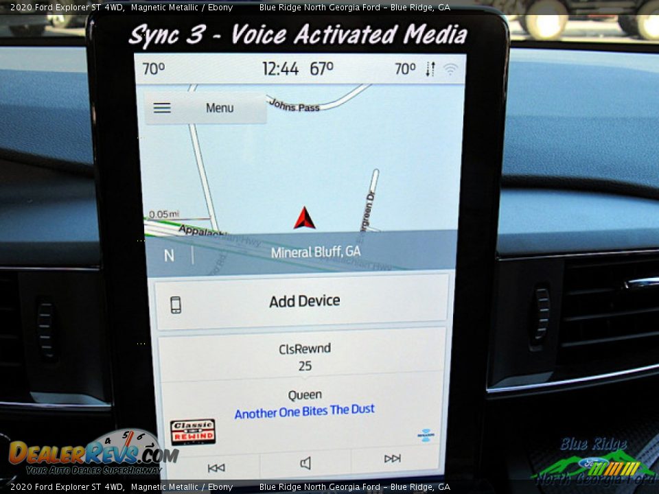 2020 Ford Explorer ST 4WD Magnetic Metallic / Ebony Photo #25