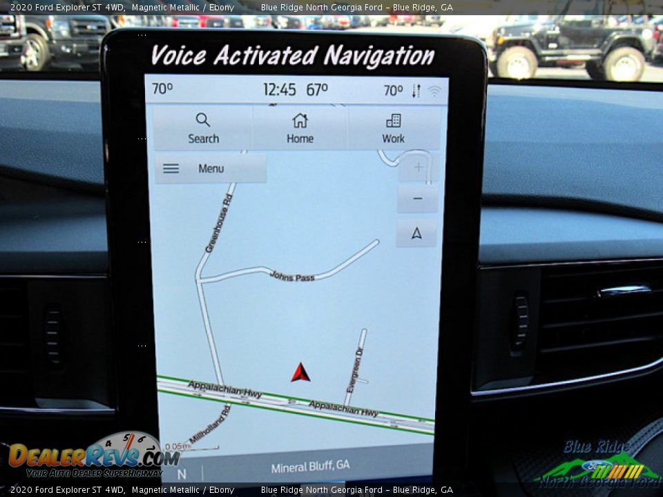 2020 Ford Explorer ST 4WD Magnetic Metallic / Ebony Photo #27