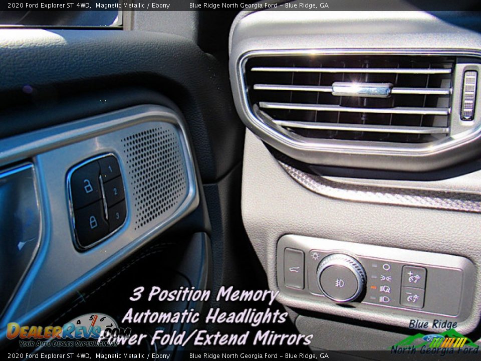 2020 Ford Explorer ST 4WD Magnetic Metallic / Ebony Photo #29