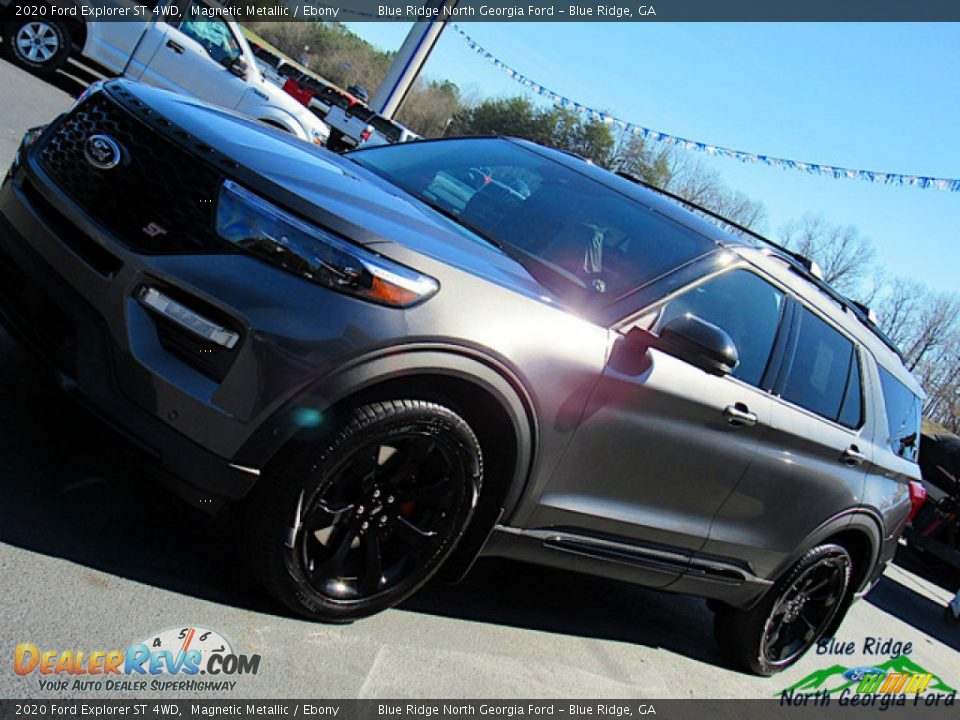 2020 Ford Explorer ST 4WD Magnetic Metallic / Ebony Photo #32