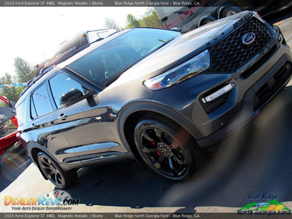 2020 Ford Explorer ST 4WD Magnetic Metallic / Ebony Photo #33