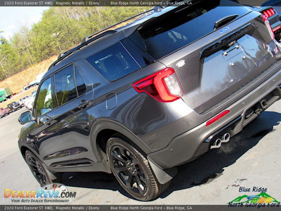 2020 Ford Explorer ST 4WD Magnetic Metallic / Ebony Photo #35