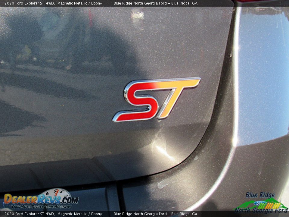 2020 Ford Explorer ST 4WD Magnetic Metallic / Ebony Photo #36