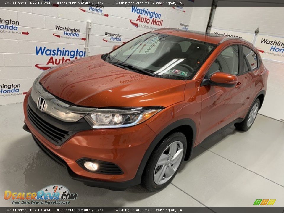 2020 Honda HR-V EX AWD Orangeburst Metallic / Black Photo #4