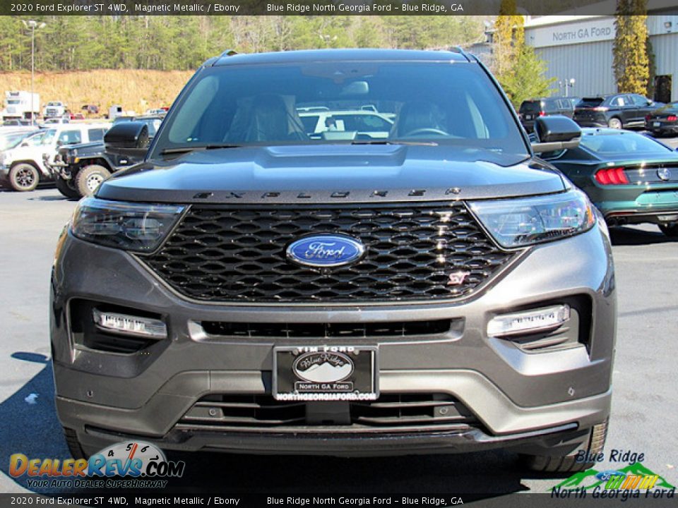 2020 Ford Explorer ST 4WD Magnetic Metallic / Ebony Photo #8