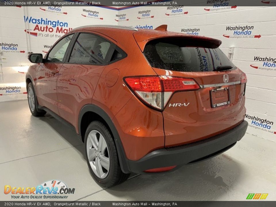 2020 Honda HR-V EX AWD Orangeburst Metallic / Black Photo #6