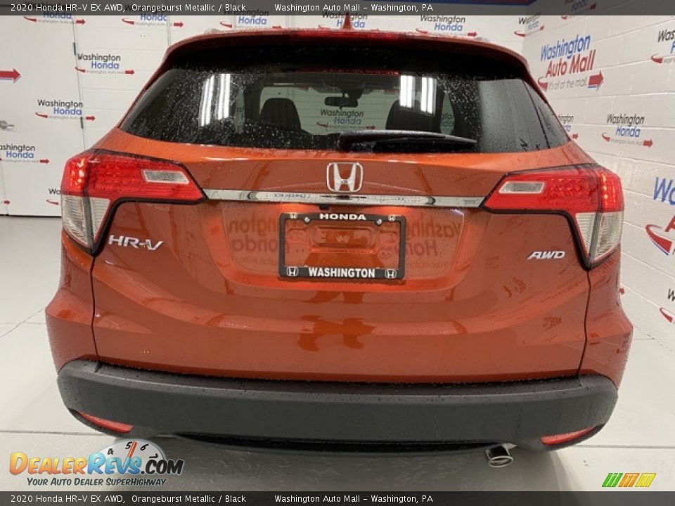 2020 Honda HR-V EX AWD Orangeburst Metallic / Black Photo #7