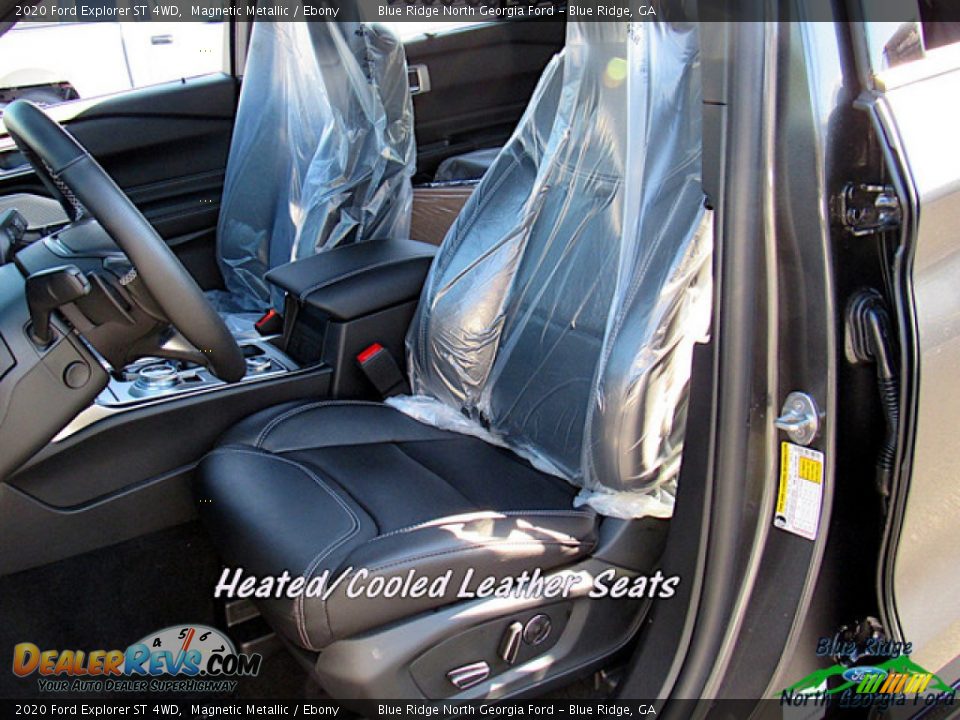 2020 Ford Explorer ST 4WD Magnetic Metallic / Ebony Photo #10