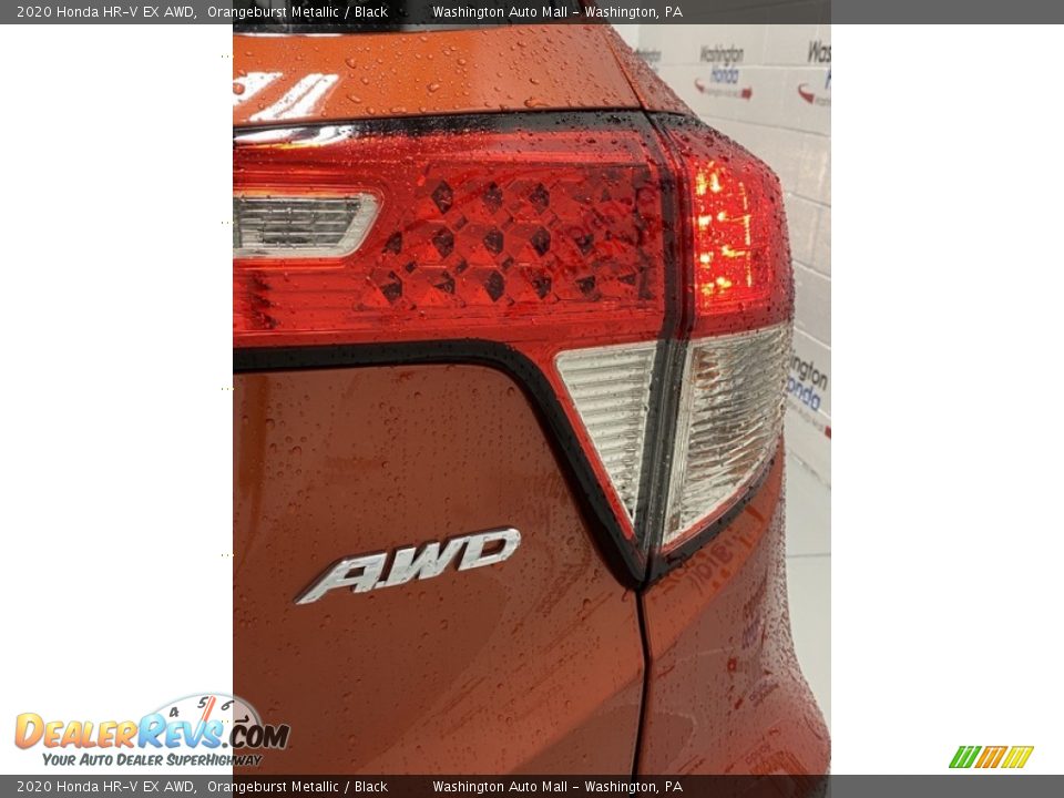 2020 Honda HR-V EX AWD Orangeburst Metallic / Black Photo #23