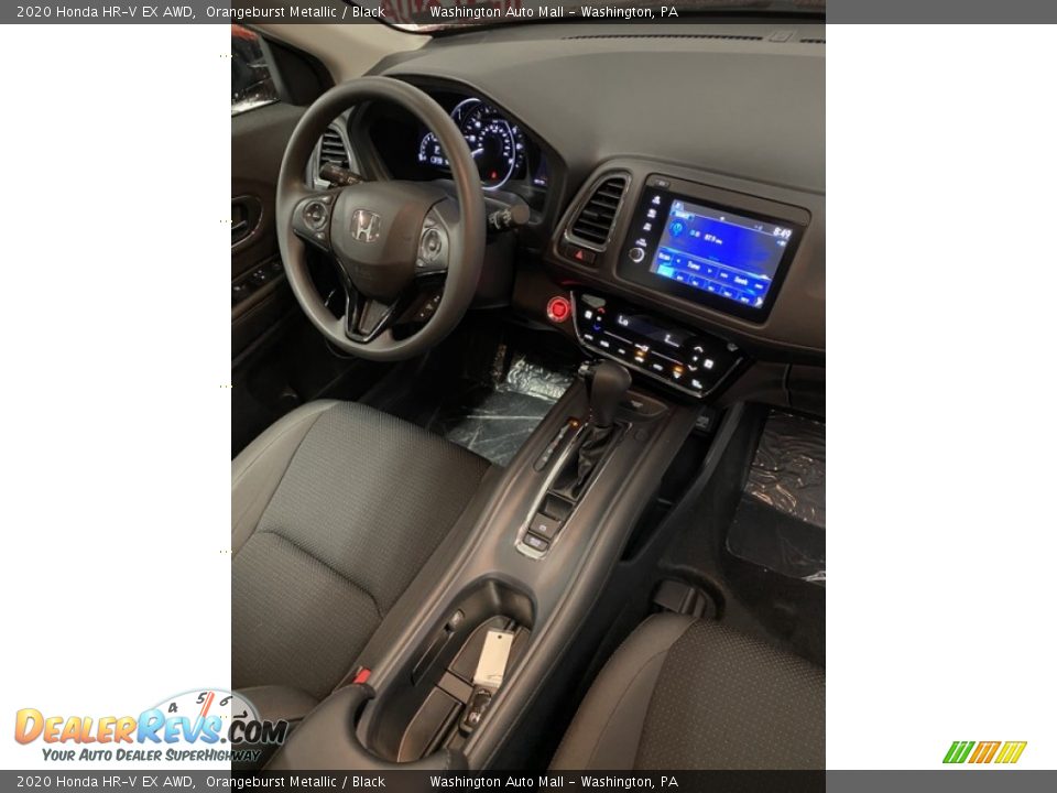 2020 Honda HR-V EX AWD Orangeburst Metallic / Black Photo #24
