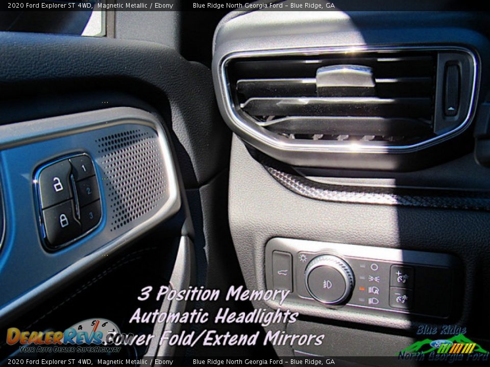 2020 Ford Explorer ST 4WD Magnetic Metallic / Ebony Photo #26