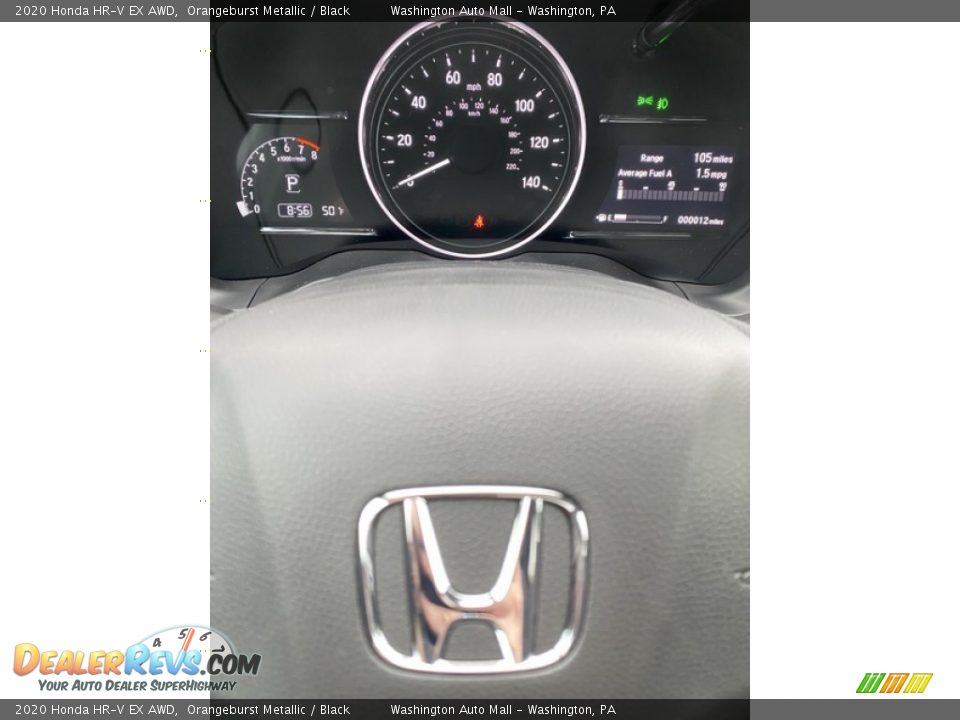2020 Honda HR-V EX AWD Orangeburst Metallic / Black Photo #27