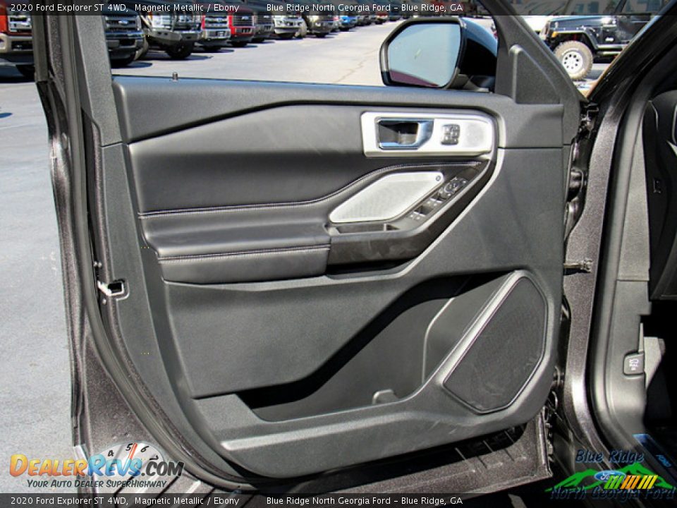 2020 Ford Explorer ST 4WD Magnetic Metallic / Ebony Photo #29