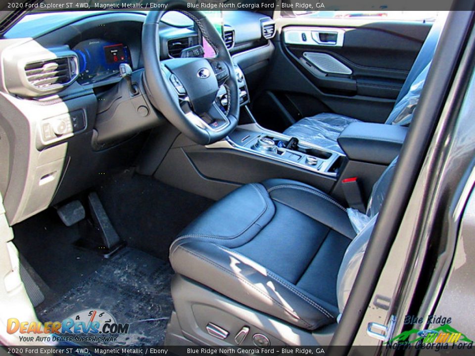 2020 Ford Explorer ST 4WD Magnetic Metallic / Ebony Photo #30