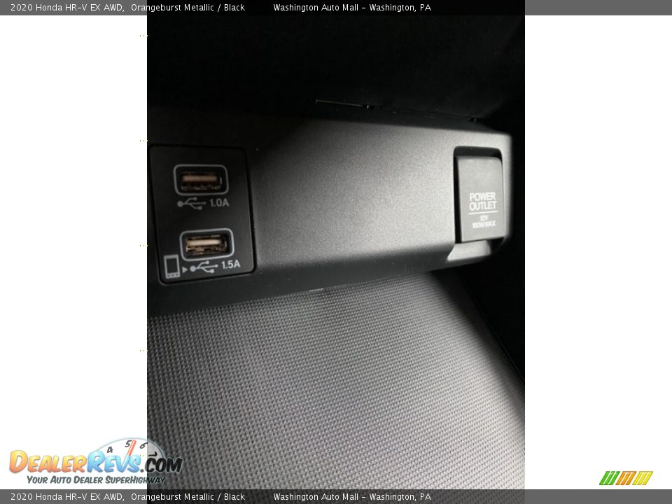 2020 Honda HR-V EX AWD Orangeburst Metallic / Black Photo #34