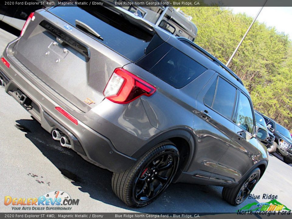 2020 Ford Explorer ST 4WD Magnetic Metallic / Ebony Photo #35