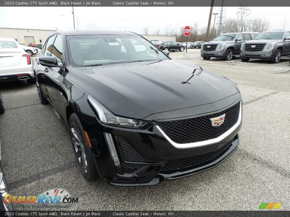 2020 Cadillac CT5 Sport AWD Black Raven / Jet Black Photo #1