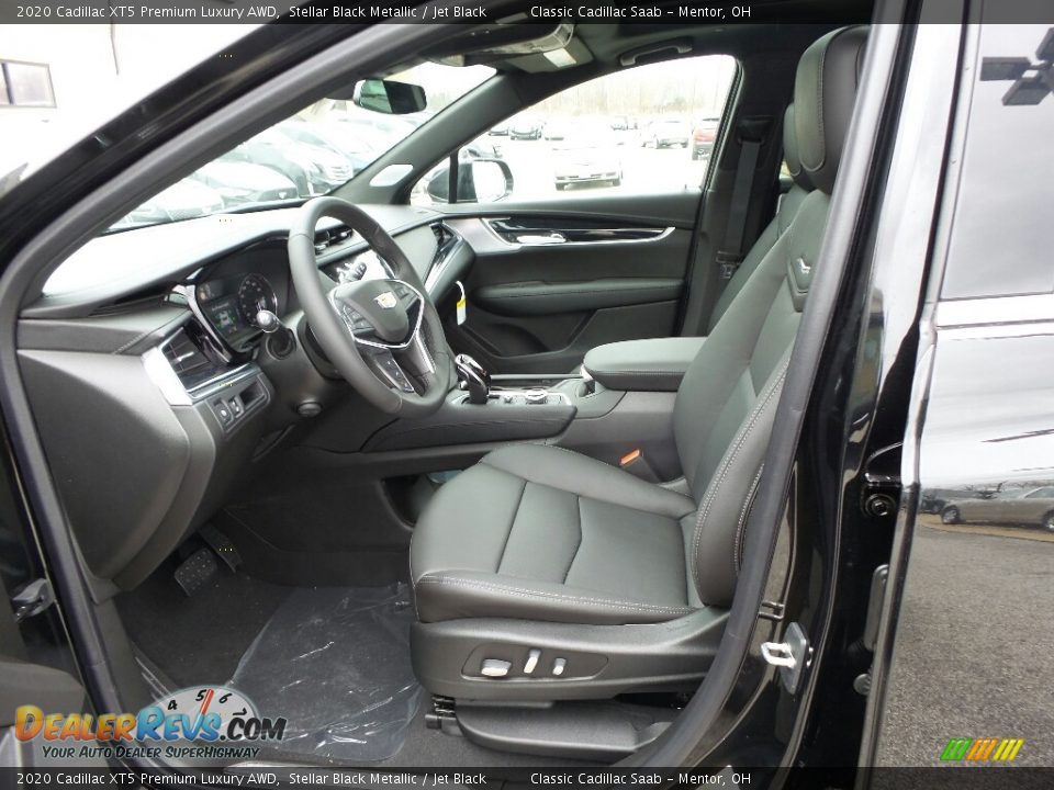 2020 Cadillac XT5 Premium Luxury AWD Stellar Black Metallic / Jet Black Photo #3