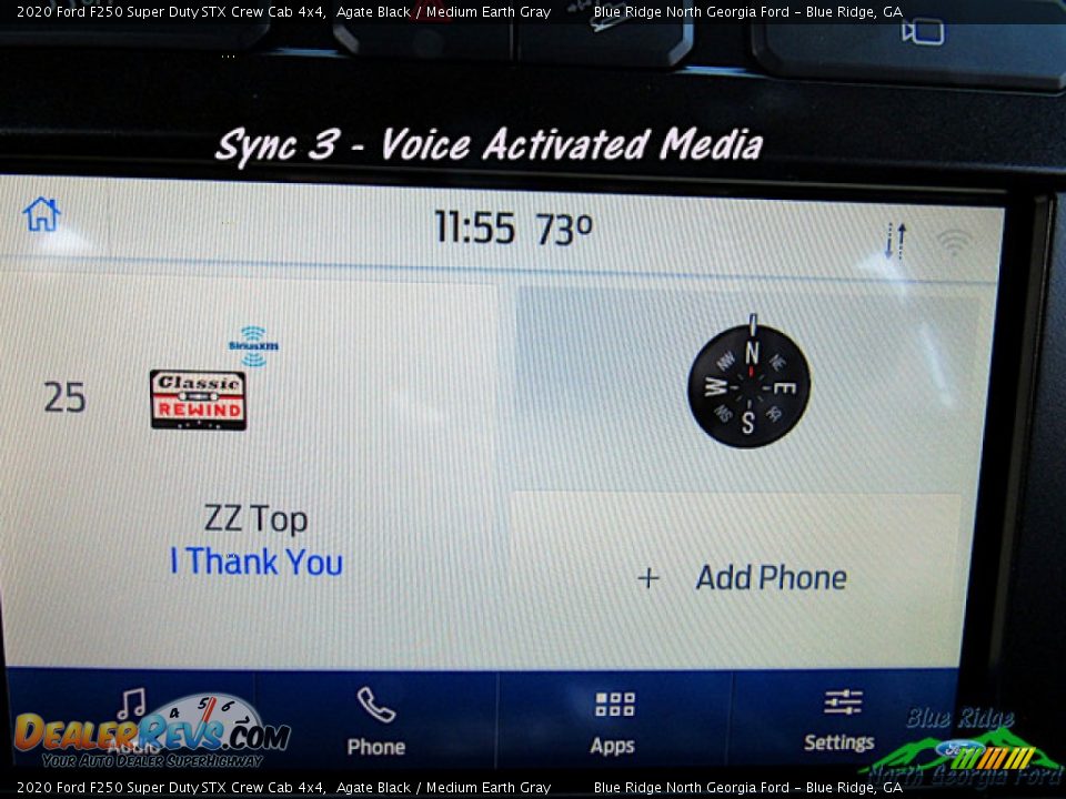 2020 Ford F250 Super Duty STX Crew Cab 4x4 Agate Black / Medium Earth Gray Photo #19