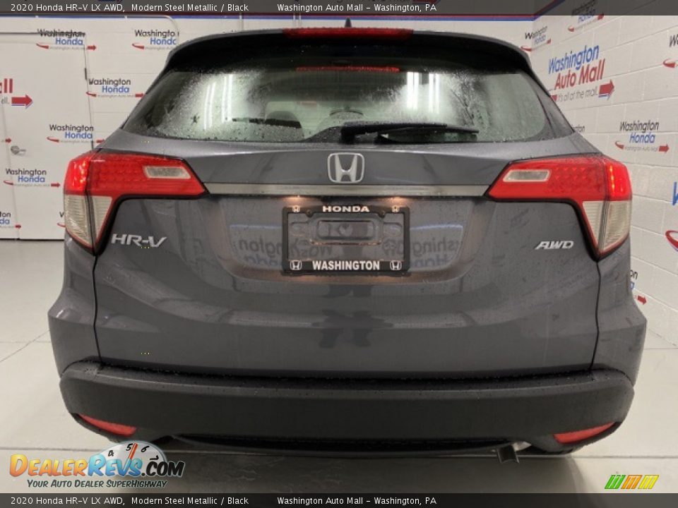 2020 Honda HR-V LX AWD Modern Steel Metallic / Black Photo #7