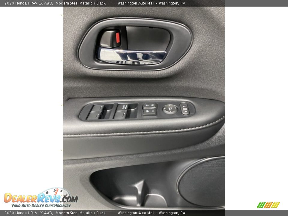 2020 Honda HR-V LX AWD Modern Steel Metallic / Black Photo #11