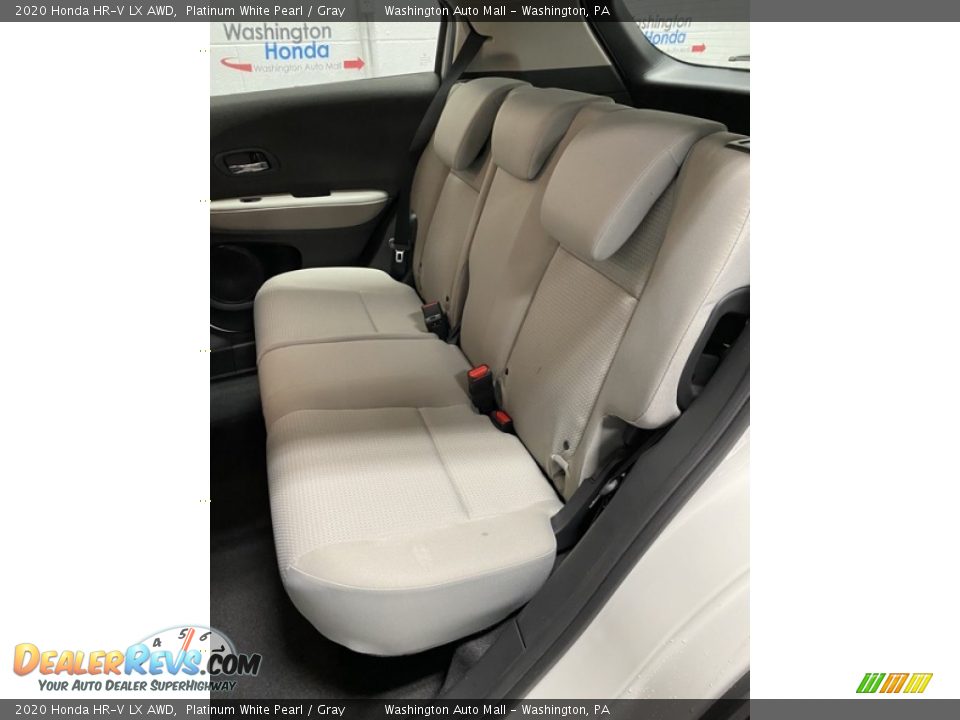 2020 Honda HR-V LX AWD Platinum White Pearl / Gray Photo #18