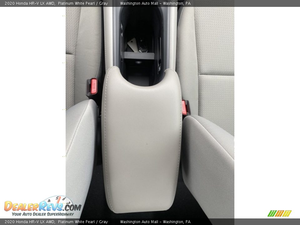 2020 Honda HR-V LX AWD Platinum White Pearl / Gray Photo #29