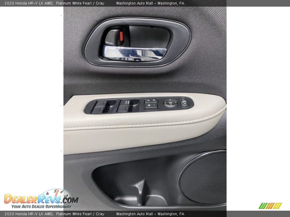 2020 Honda HR-V LX AWD Platinum White Pearl / Gray Photo #11