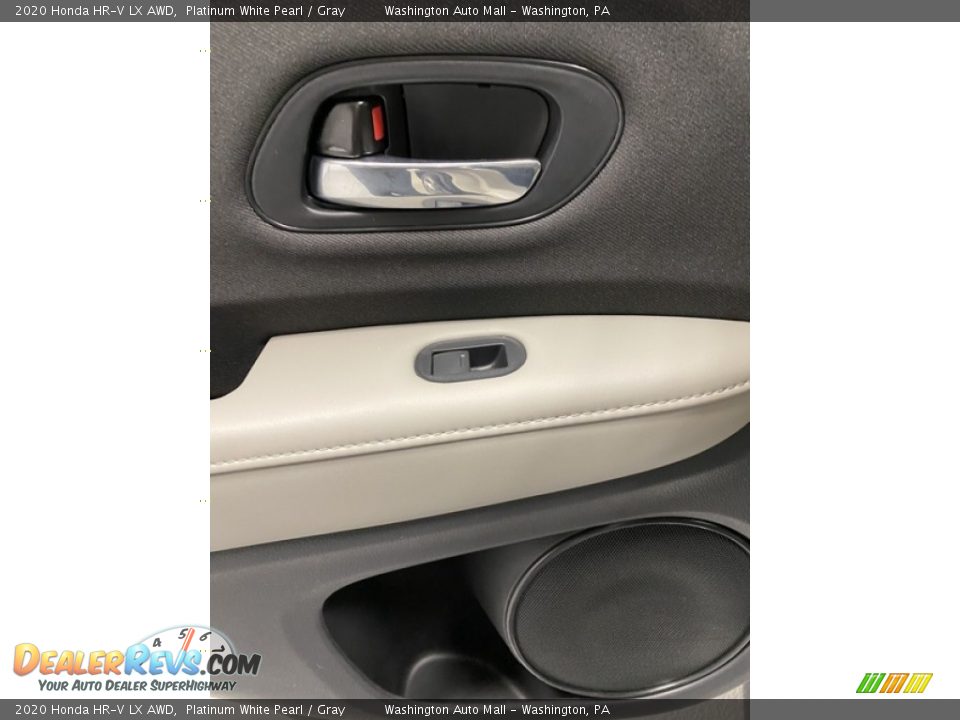 2020 Honda HR-V LX AWD Platinum White Pearl / Gray Photo #17