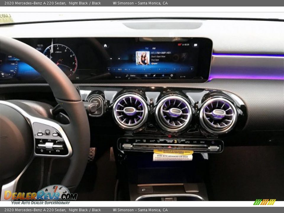 2020 Mercedes-Benz A 220 Sedan Night Black / Black Photo #6