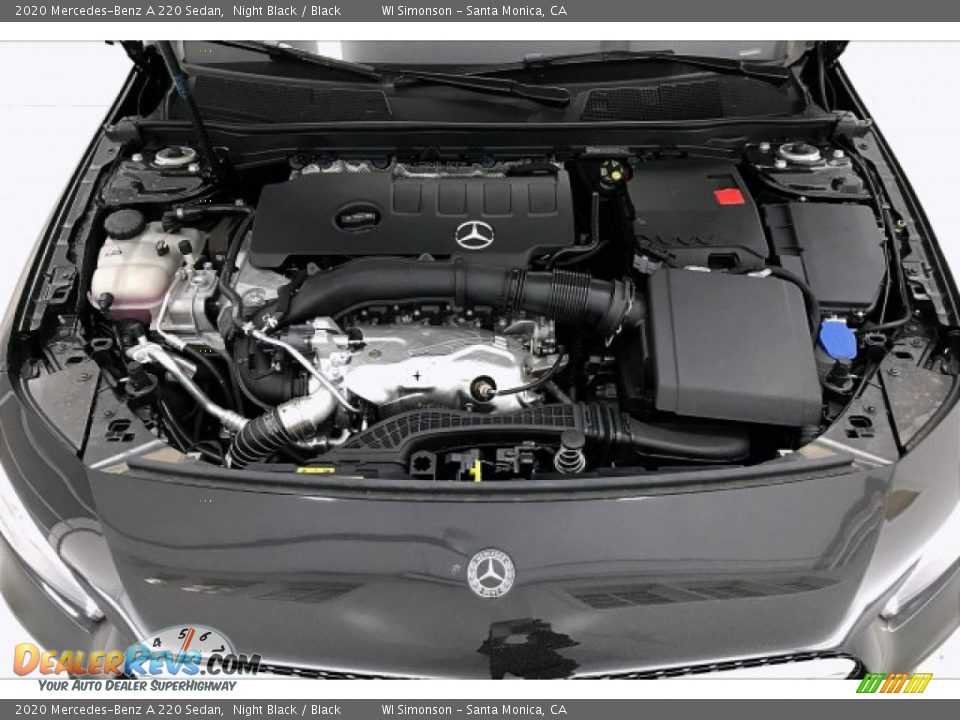 2020 Mercedes-Benz A 220 Sedan Night Black / Black Photo #8