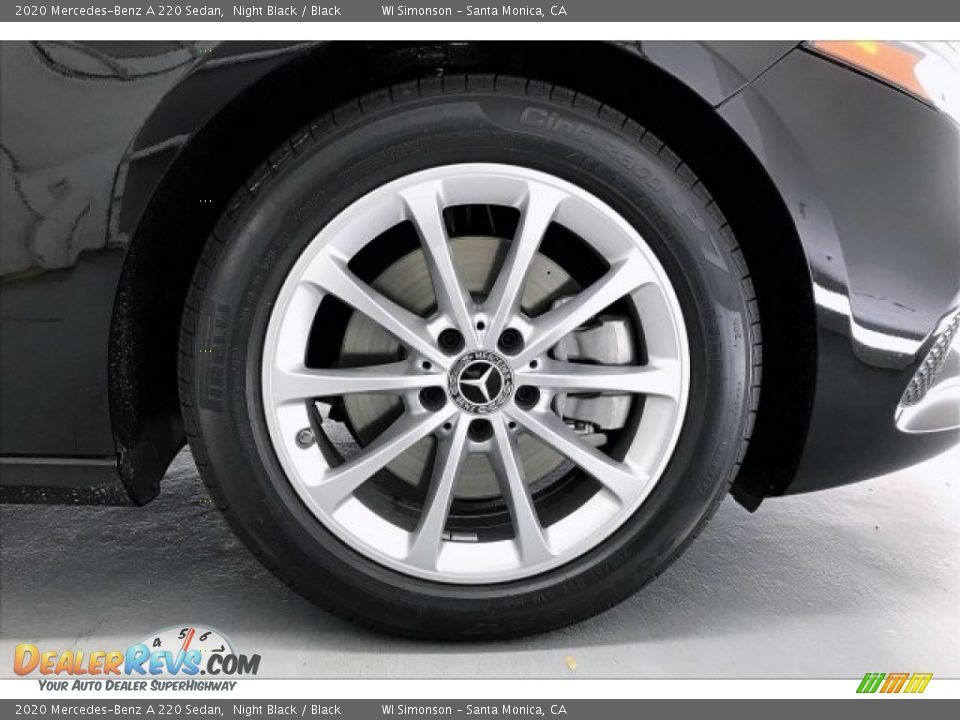 2020 Mercedes-Benz A 220 Sedan Night Black / Black Photo #9