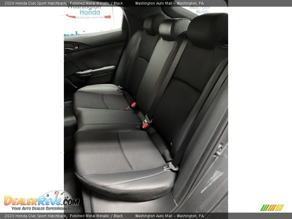 2020 Honda Civic Sport Hatchback Polished Metal Metallic / Black Photo #17