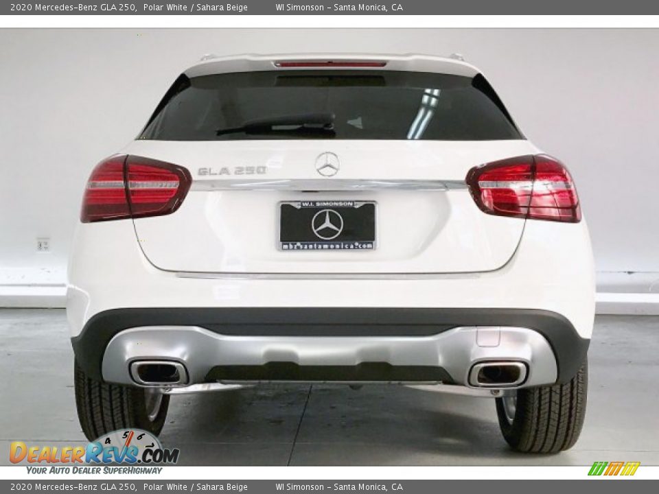 2020 Mercedes-Benz GLA 250 Polar White / Sahara Beige Photo #3