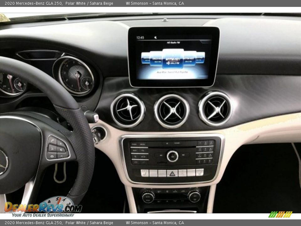2020 Mercedes-Benz GLA 250 Polar White / Sahara Beige Photo #6