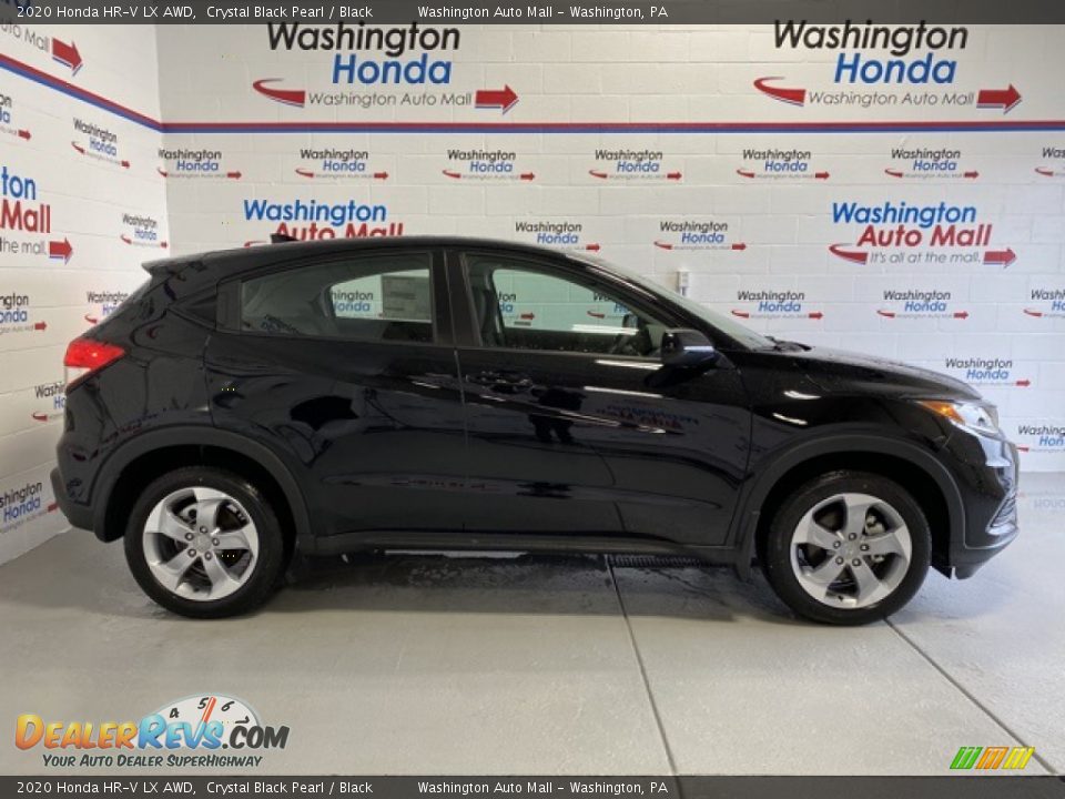 2020 Honda HR-V LX AWD Crystal Black Pearl / Black Photo #1