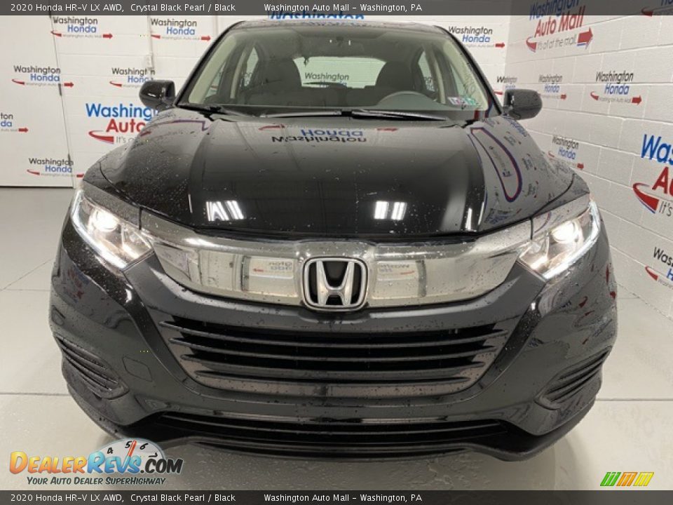 2020 Honda HR-V LX AWD Crystal Black Pearl / Black Photo #3