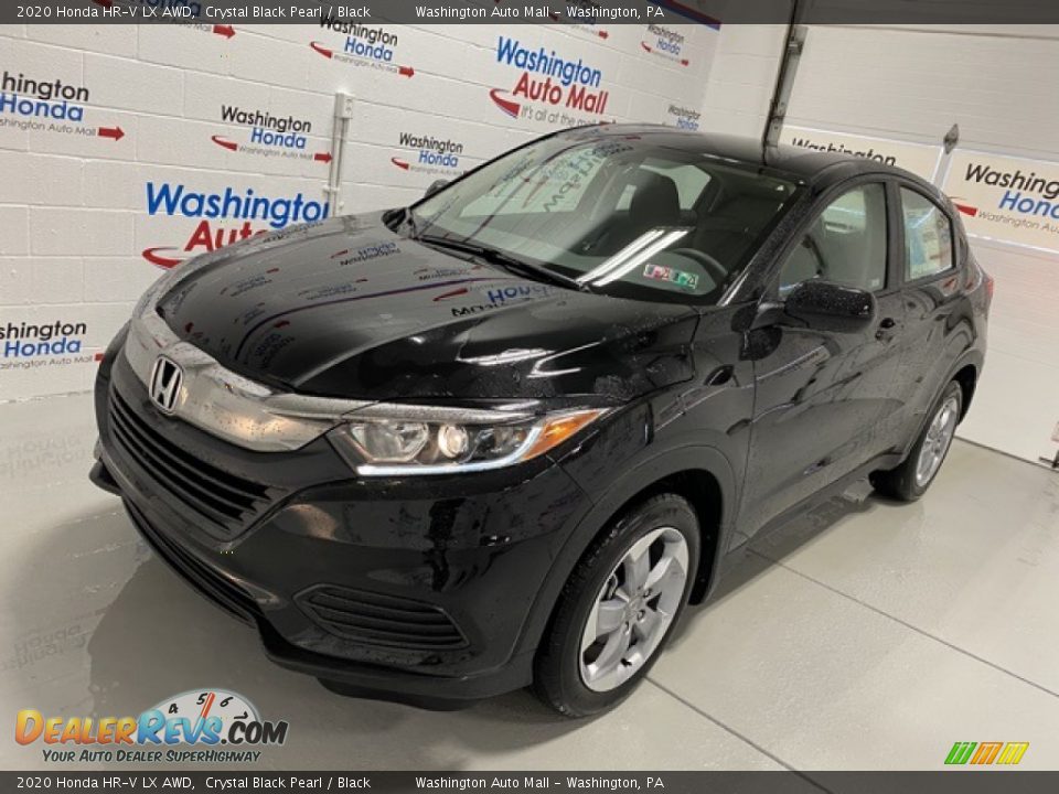 2020 Honda HR-V LX AWD Crystal Black Pearl / Black Photo #4