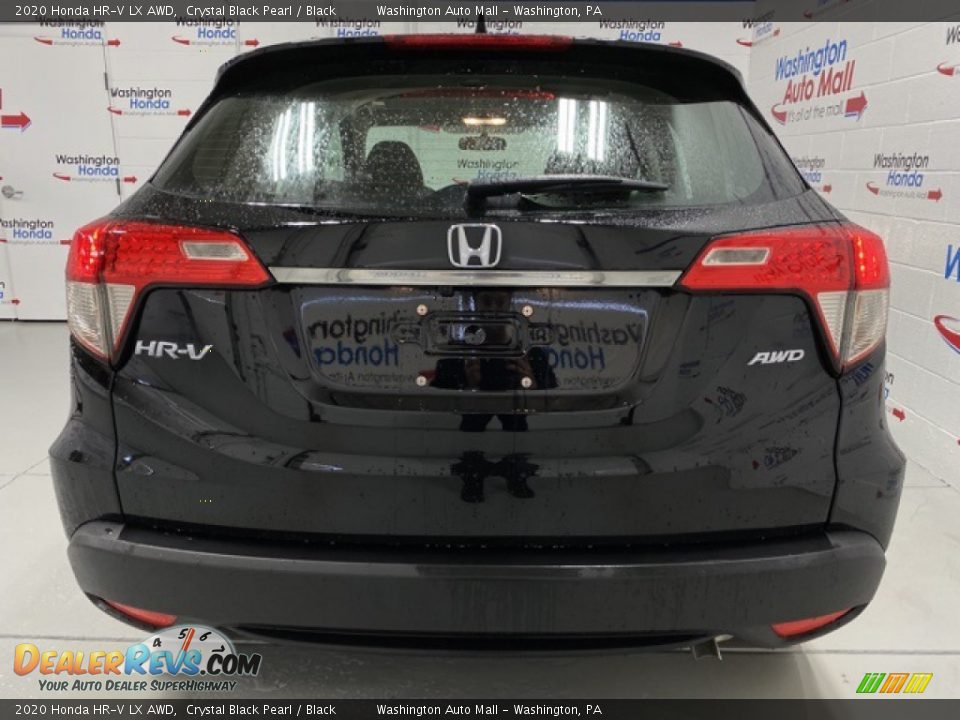 2020 Honda HR-V LX AWD Crystal Black Pearl / Black Photo #7
