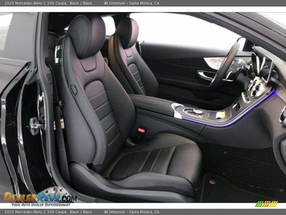 Front Seat of 2020 Mercedes-Benz C 300 Coupe Photo #5
