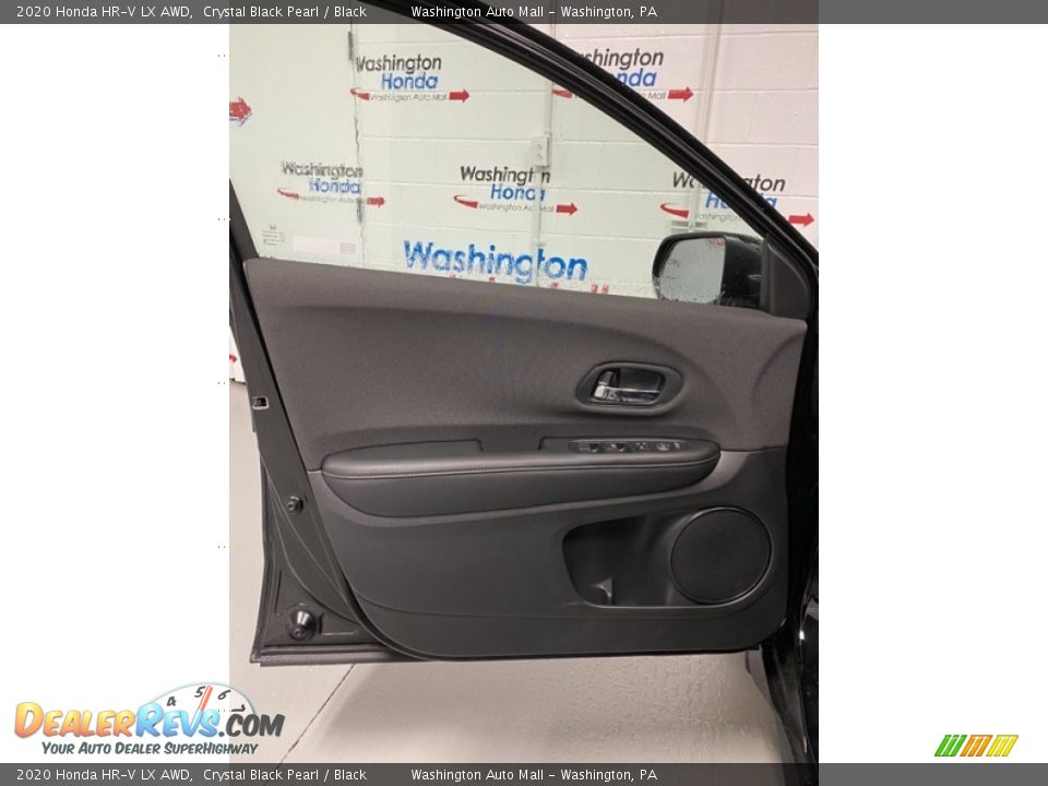 2020 Honda HR-V LX AWD Crystal Black Pearl / Black Photo #10