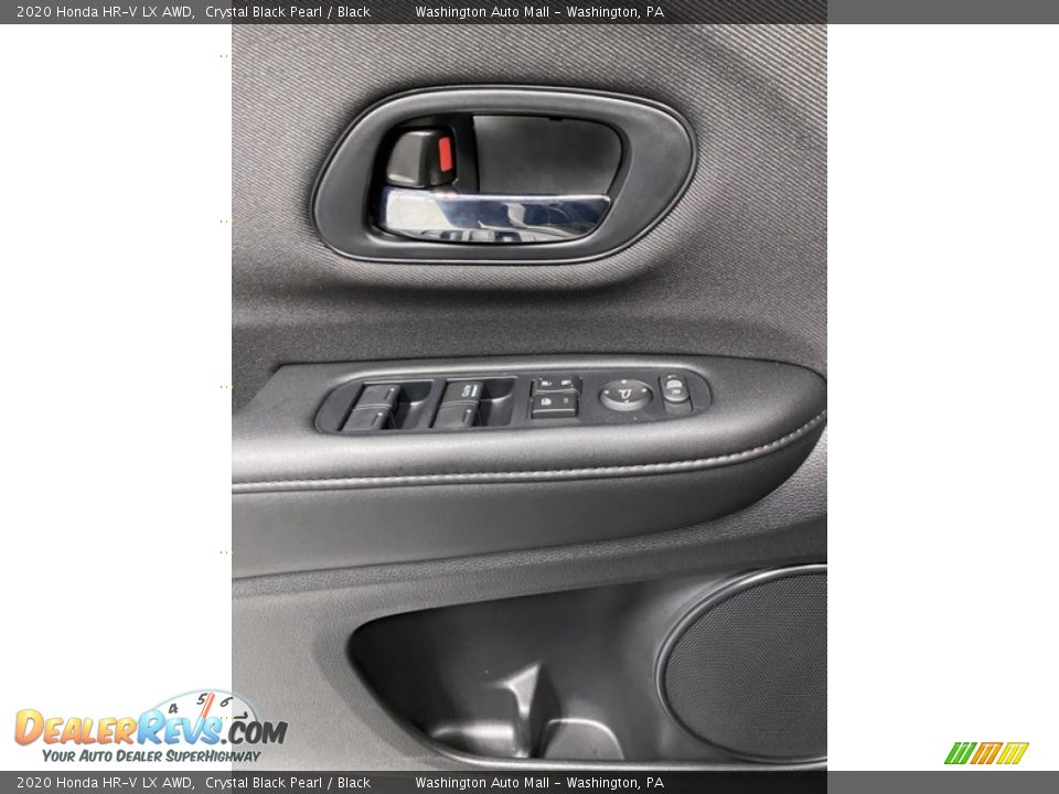 2020 Honda HR-V LX AWD Crystal Black Pearl / Black Photo #11