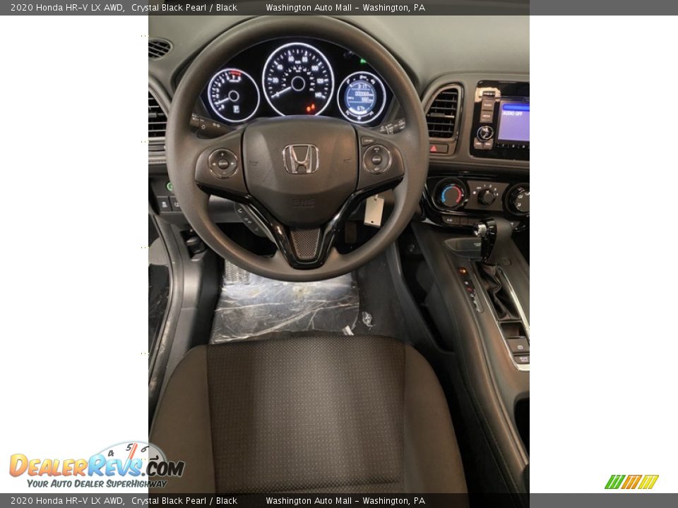 2020 Honda HR-V LX AWD Crystal Black Pearl / Black Photo #13