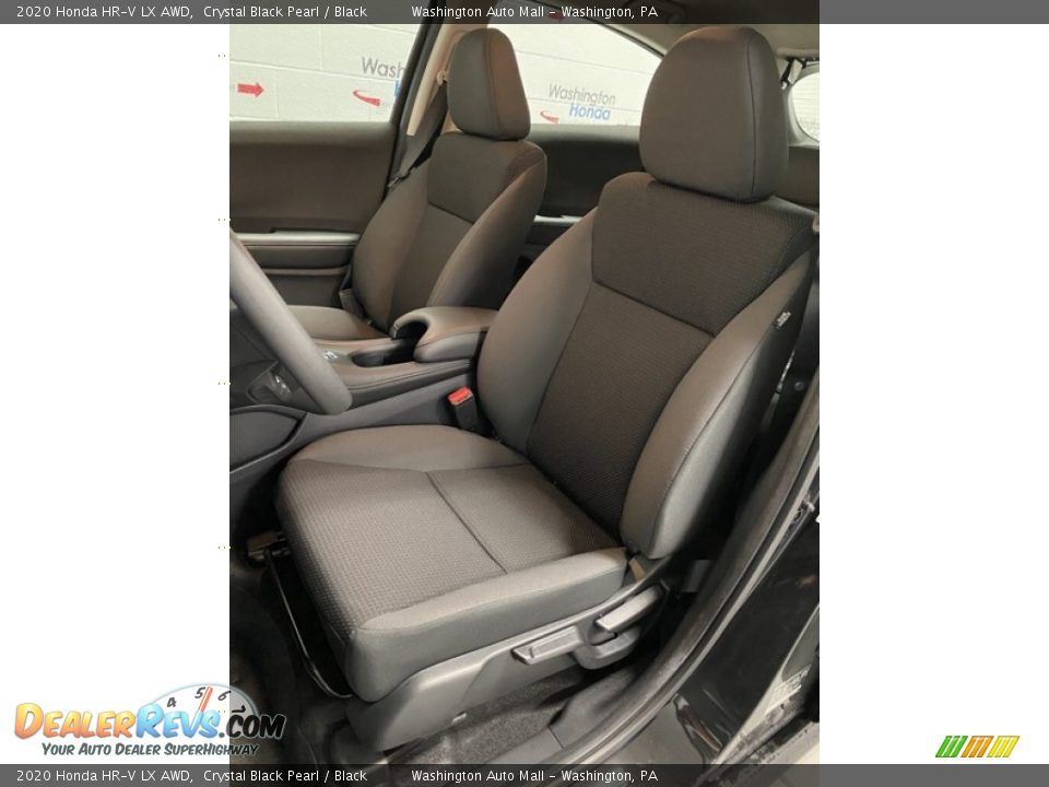 2020 Honda HR-V LX AWD Crystal Black Pearl / Black Photo #14